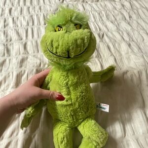 Dr. Seuss Lime Green Grinch Plush for Reptiles